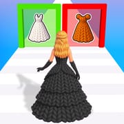 Bride Race: Makeup, Dress up