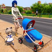 Pregnant Mom Twins Life Sim 3D